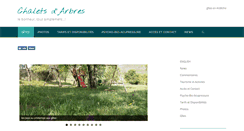 Desktop Screenshot of gites-ardeche-nature.fr